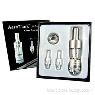 Stainless Steel and Pyrex Glass Kanger Aero Tank Vaporizer